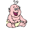 Image: Baby Rocking on his bottom